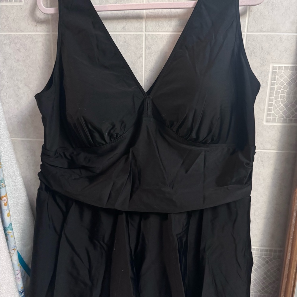 Torrid Black Women Swim One Piece 4x 4 4xL